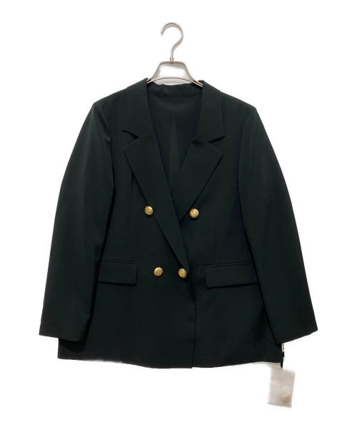 Diagram（ダイアグラム）Diagram (ダイアグラム) バックタックテーラードジャケット ブラック サイズ:36の古着・服飾アイテム