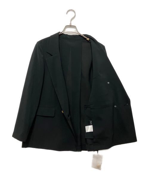 Diagram（ダイアグラム）Diagram (ダイアグラム) バックタックテーラードジャケット ブラック サイズ:36の古着・服飾アイテム
