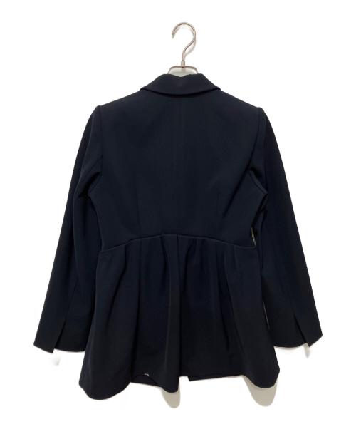 CADUNE（カデュネ）CADUNE (カデュネ) ツイルフォルムジャケット ネイビー サイズ:38 未使用品の古着・服飾アイテム