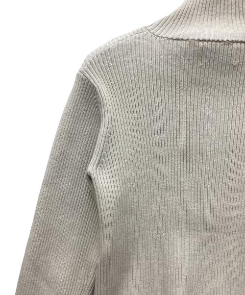 atmos pink（アトモスピンク）atmos pink (アトモスピンク) Docking Knit Zip-up ベージュ サイズ:SIZE FREEの古着・服飾アイテム