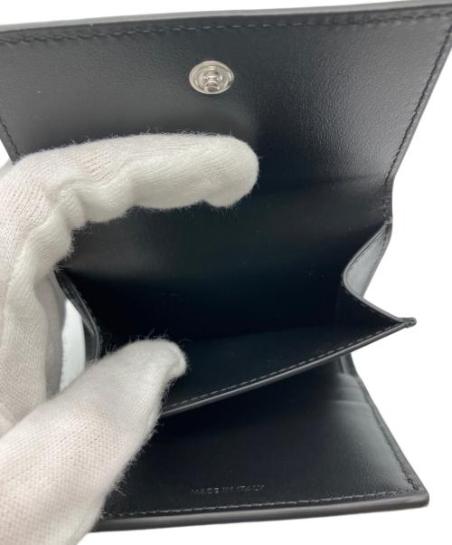 CELINE（セリーヌ）CELINE (セリーヌ) スモールトリフォールド コンパクトウォレット ブラックの古着・服飾アイテム