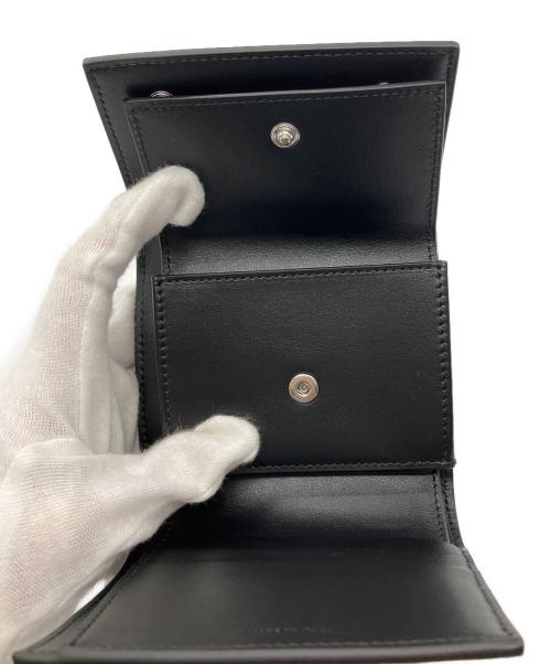CELINE（セリーヌ）CELINE (セリーヌ) スモールトリフォールド コンパクトウォレット ブラックの古着・服飾アイテム