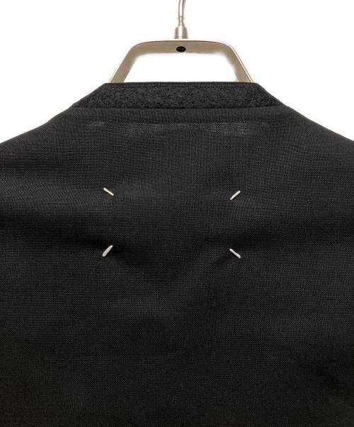 Maison Margiela（メゾンマルジェラ）Maison Margiela (メゾンマルジェラ) ノーカラージャケット/4ステッチ ノーカラージャケット ブラック サイズ:50の古着・服飾アイテム