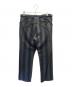 COMME des GARCONS HOMME PLUS (コムデギャルソンオムプリュス) ウール縮絨スラックス グレー×ブルー サイズ:S：20000円