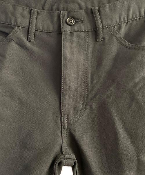 COMME des GARCONS HOMME PLUS（コムデギャルソンオムプリュス）COMME des GARCONS HOMME PLUS (コムデギャルソンオムプリュス) アシンメトリー製品加工スラックス ブラック サイズ:Sの古着・服飾アイテム