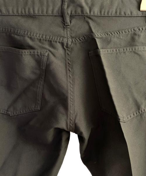 COMME des GARCONS HOMME PLUS（コムデギャルソンオムプリュス）COMME des GARCONS HOMME PLUS (コムデギャルソンオムプリュス) アシンメトリー製品加工スラックス ブラック サイズ:Sの古着・服飾アイテム