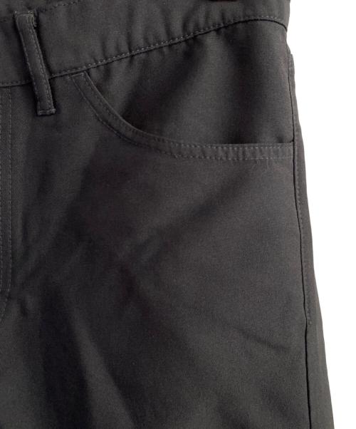 COMME des GARCONS HOMME PLUS（コムデギャルソンオムプリュス）COMME des GARCONS HOMME PLUS (コムデギャルソンオムプリュス) アシンメトリー製品加工スラックス ブラック サイズ:Sの古着・服飾アイテム