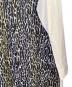 中古・古着 COMME des GARCONS HOMME PLUS (コムデギャルソンオムプリュス) レオパードロングシャツ ホワイト×ブラック サイズ:S：25000円