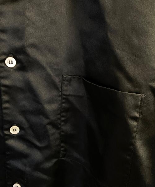 COMME des GARCONS HOMME PLUS（コムデギャルソンオムプリュス）COMME des GARCONS HOMME PLUS (コムデギャルソンオムプリュス) フリルデザインシャツ ブラック サイズ:XSの古着・服飾アイテム