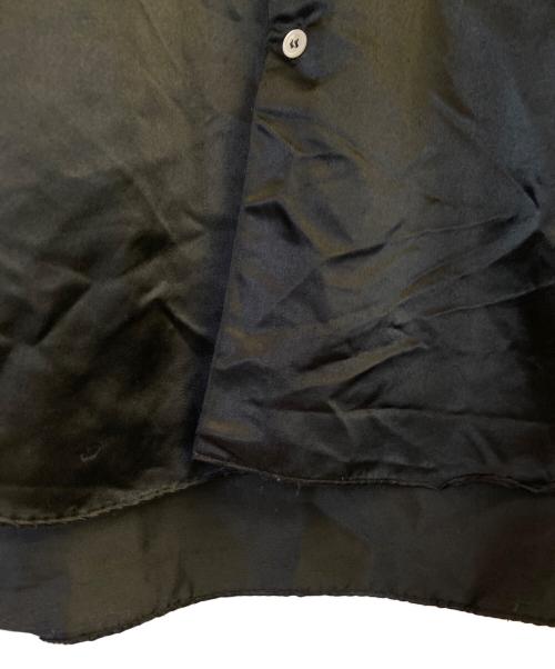 COMME des GARCONS HOMME PLUS（コムデギャルソンオムプリュス）COMME des GARCONS HOMME PLUS (コムデギャルソンオムプリュス) フリルデザインシャツ ブラック サイズ:XSの古着・服飾アイテム