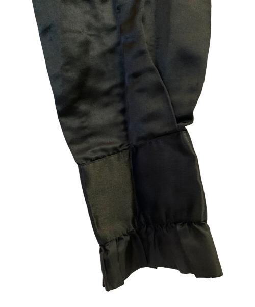 COMME des GARCONS HOMME PLUS（コムデギャルソンオムプリュス）COMME des GARCONS HOMME PLUS (コムデギャルソンオムプリュス) フリルデザインシャツ ブラック サイズ:XSの古着・服飾アイテム