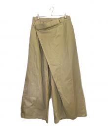 TAAKK（ターク）の古着「DECONSTRUCTED CHINO PANTS」｜ベージュ