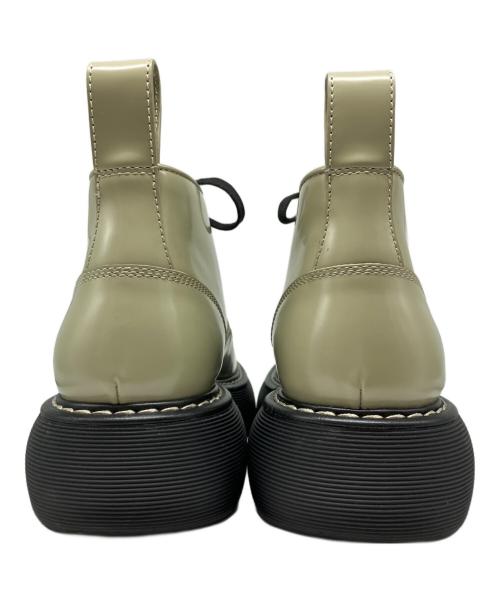 BOTTEGA VENETA（ボッテガベネタ）BOTTEGA VENETA (ボッテガベネタ) SWELL ANKLE BOOT オリーブ サイズ:42の古着・服飾アイテム