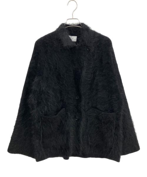 CLANE（クラネ）CLANE (クラネ) ANGOLA TAILORED KNIT JACKET ブラック サイズ:1 未使用品の古着・服飾アイテム