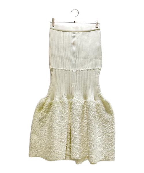 CFCL（シーエフシーエル）CFCL (シーエフシーエル) FLUTED REEF MERMAID SKIRT フリル リーフ マーメイドスカート CF007KG162 ホワイト サイズ:3 未使用品の古着・服飾アイテム