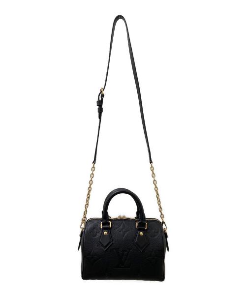 LOUIS VUITTON（ルイ ヴィトン）LOUIS VUITTON (ルイ ヴィトン) スピーディ・バンドリエール 20 ブラック サイズ:20の古着・服飾アイテム