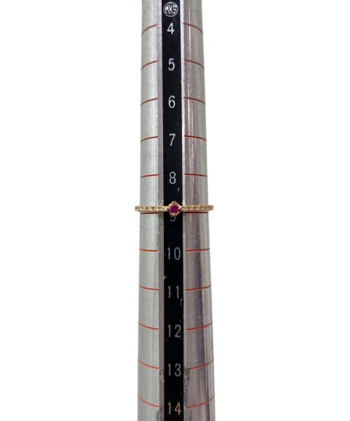 VENDOME AOYAMA（ヴァンドーム アオヤマ）VENDOME AOYAMA (ヴァンドーム アオヤマ) ルビーダイヤリング サイズ:9号の古着・服飾アイテム