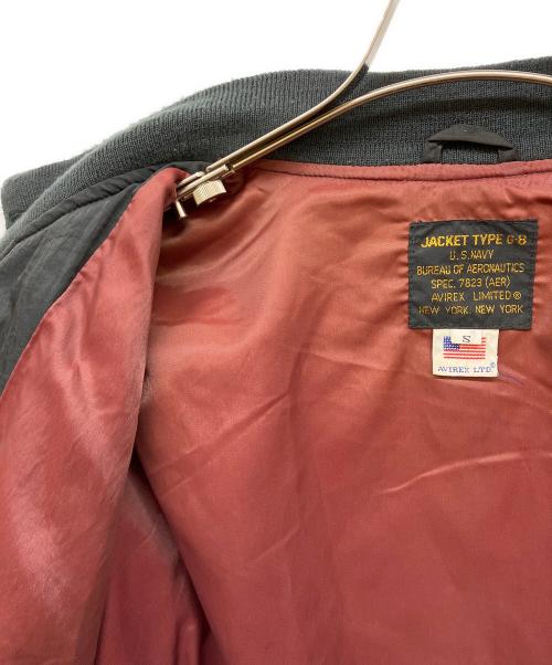 AVIREX（アヴィレックス）AVIREX (アヴィレックス) G-8 フライトジャケット ブラック サイズ:Sの古着・服飾アイテム