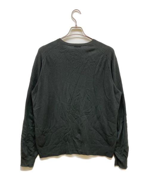 Cruciani（クルチアーニ）Cruciani (クルチアーニ) カシミヤVネックニット チャコールグレー サイズ:50の古着・服飾アイテム