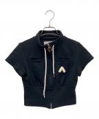 AND MARYアンドマリー）の古着「Willow line tops」｜ブラック