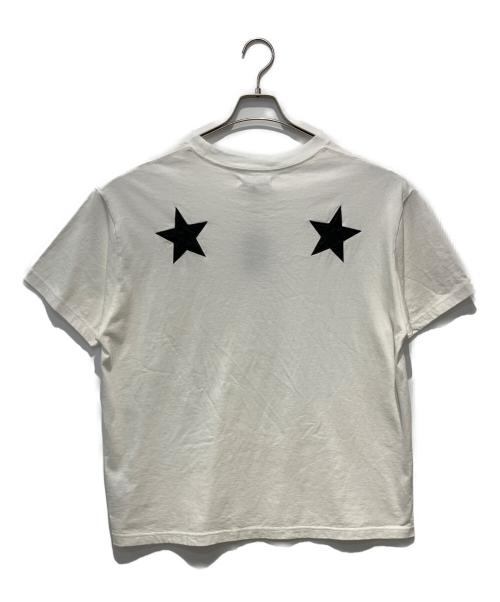 MINEDENIM（マインデニム）MINEDENIM (マインデニム) M&M (エムアンドエム) Star Embroidery Pocket Tee ホワイト サイズ:XLの古着・服飾アイテム