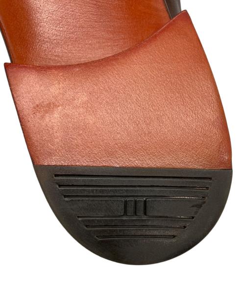 HERMES（エルメス）HERMES (エルメス) ローファー ブラウン サイズ:41 1/2の古着・服飾アイテム