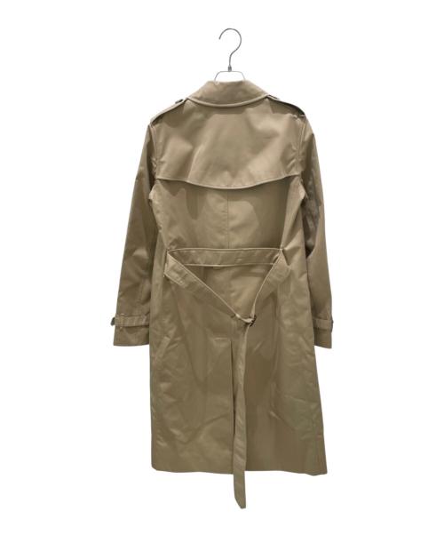 BURBERRY（バーバリー）BURBERRY (バーバリー) LONG KENSINGTON HERITAGE TRENCH COAT ベージュ サイズ:４ 未使用品の古着・服飾アイテム