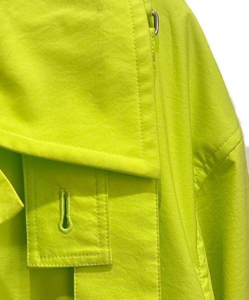 HOMME PLISSE ISSEY MIYAKE（オム プリッセ イッセイ ミヤケ）HOMME PLISSE ISSEY MIYAKE (オム プリッセ イッセイ ミヤケ) PARACHUTEジャケット 黄緑 サイズ:1の古着・服飾アイテム