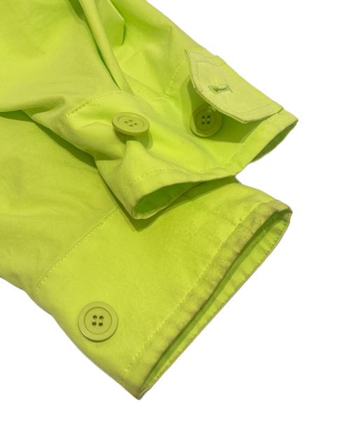 HOMME PLISSE ISSEY MIYAKE（オム プリッセ イッセイ ミヤケ）HOMME PLISSE ISSEY MIYAKE (オム プリッセ イッセイ ミヤケ) PARACHUTEジャケット 黄緑 サイズ:1の古着・服飾アイテム