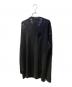 MM6 Maison Margiela (エムエムシックスメゾンマルジェラ) アルパカウール混長袖Vネックニット ブラック サイズ:XS：22000円