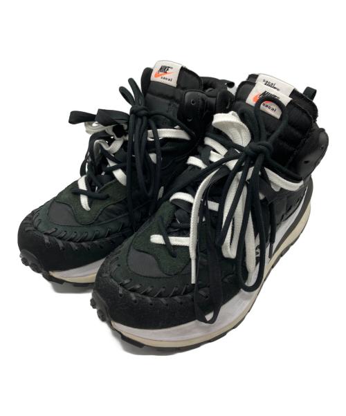 sacai（サカイ）sacai (サカイ) NIKE (ナイキ) Jean Paul GAULTIER (ジャンポールゴルチェ) Vapor Waffle ブラック サイズ:UK 7の古着・服飾アイテム