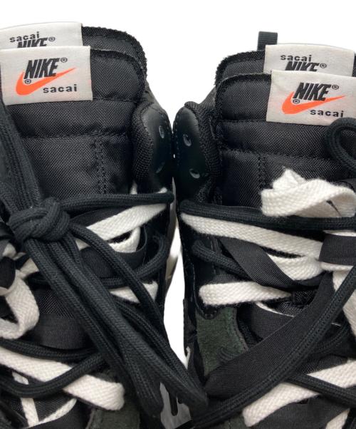 sacai（サカイ）sacai (サカイ) NIKE (ナイキ) Jean Paul GAULTIER (ジャンポールゴルチェ) Vapor Waffle ブラック サイズ:UK 7の古着・服飾アイテム