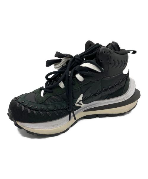 sacai（サカイ）sacai (サカイ) NIKE (ナイキ) Jean Paul GAULTIER (ジャンポールゴルチェ) Vapor Waffle ブラック サイズ:UK 7の古着・服飾アイテム