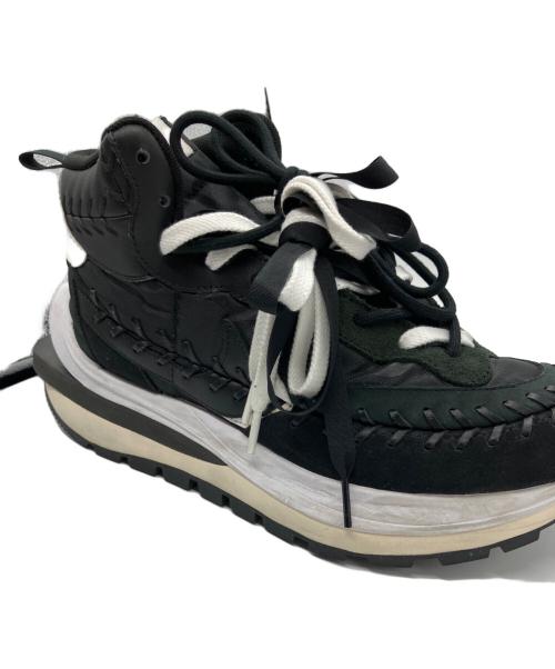 sacai（サカイ）sacai (サカイ) NIKE (ナイキ) Jean Paul GAULTIER (ジャンポールゴルチェ) Vapor Waffle ブラック サイズ:UK 7の古着・服飾アイテム
