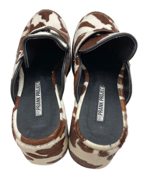 PRANK PROJECT（プランクプロジェクト）PRANK PROJECT (プランクプロジェクト) 厚底Loafer Mules ブラウン サイズ:Lの古着・服飾アイテム