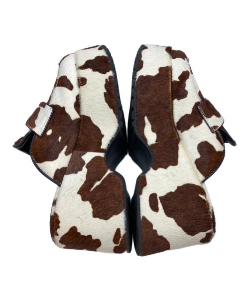 PRANK PROJECT（プランクプロジェクト）PRANK PROJECT (プランクプロジェクト) 厚底Loafer Mules ブラウン サイズ:Lの古着・服飾アイテム