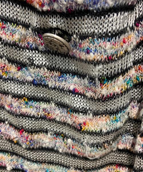CHANEL（シャネル）CHANEL (シャネル) ココマーク ボタンレスカーディガン ブラック サイズ:38の古着・服飾アイテム