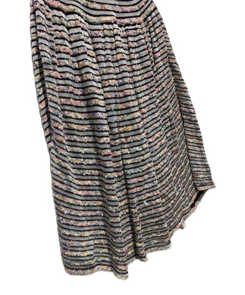 CHANEL（シャネル）CHANEL (シャネル) ココマークボタンノースリーブワンピース ブラック サイズ:40の古着・服飾アイテム