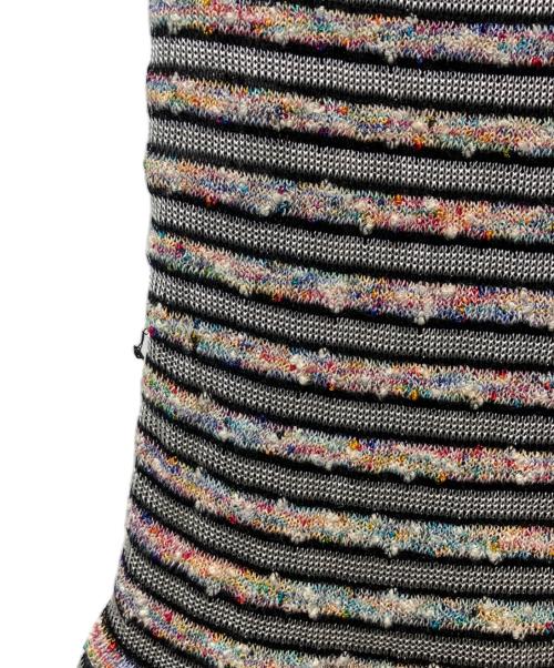CHANEL（シャネル）CHANEL (シャネル) ココマークボタンノースリーブワンピース ブラック サイズ:40の古着・服飾アイテム