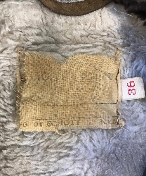 Schott（ショット）Schott (ショット) G1フライトジャケット ブラウン サイズ:36の古着・服飾アイテム