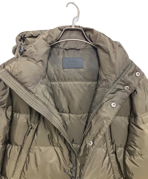 PRADA（プラダ）PRADA (プラダ) ダウンジャケット オリーブ サイズ:48の古着・服飾アイテム