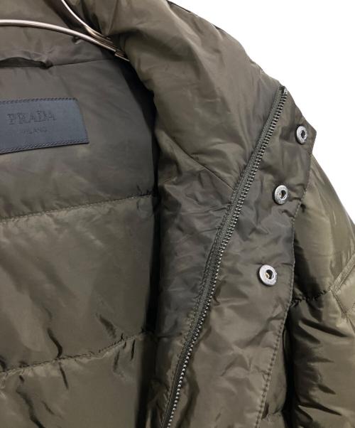 PRADA（プラダ）PRADA (プラダ) ダウンジャケット オリーブ サイズ:48の古着・服飾アイテム