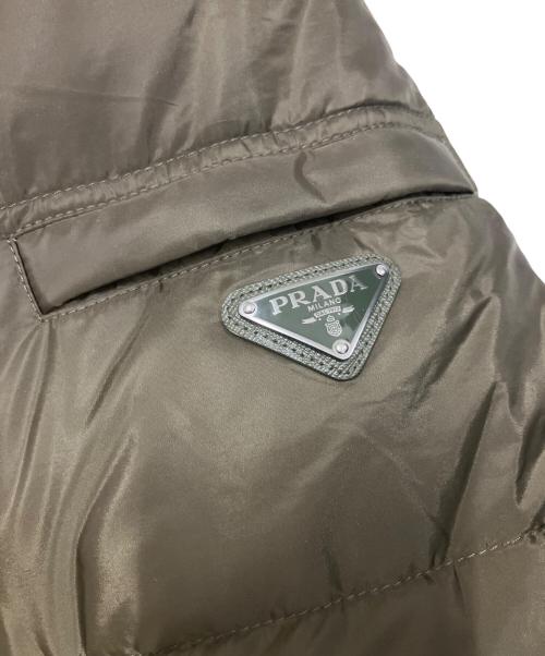 PRADA（プラダ）PRADA (プラダ) ダウンジャケット オリーブ サイズ:48の古着・服飾アイテム