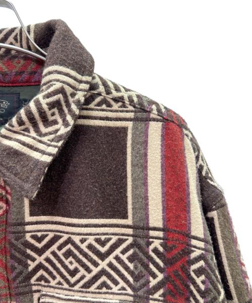 RRL（ダブルアールエル）RRL (ダブルアールエル) チェック パデッドジャケット/Check Padded Jacket/782973917001 ブラウン サイズ:Lの古着・服飾アイテム