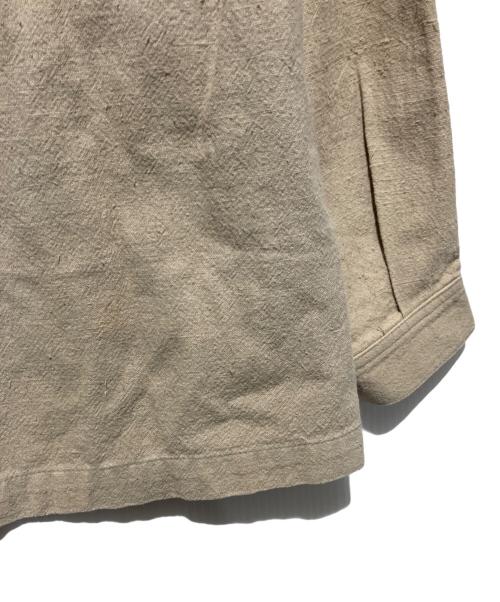 ISSEY MIYAKE（イッセイミヤケ）ISSEY MIYAKE (イッセイミヤケ) リネンブラウス ベージュ サイズ:9の古着・服飾アイテム