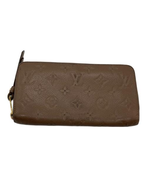 LOUIS VUITTON（ルイ ヴィトン）LOUIS VUITTON (ルイ ヴィトン) モノグラム・アンプラント/長財布 ブラウンの古着・服飾アイテム