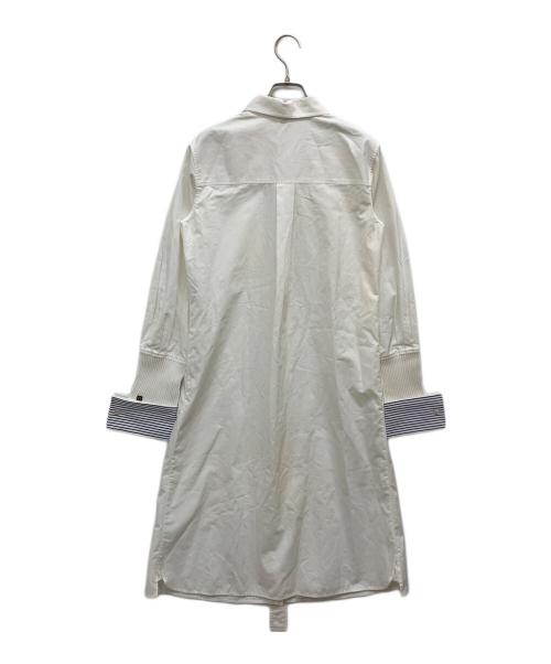 LOUIS VUITTON（ルイ ヴィトン）LOUIS VUITTON (ルイ ヴィトン) シャツワンピース ホワイト サイズ:36の古着・服飾アイテム