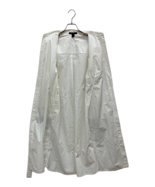 LOUIS VUITTON（ルイ ヴィトン）LOUIS VUITTON (ルイ ヴィトン) シャツワンピース ホワイト サイズ:36の古着・服飾アイテム