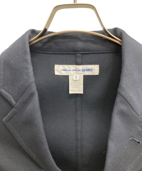 COMME des GARCONS SHIRT（コムデギャルソンシャツ）COMME des GARCONS SHIRT (コムデギャルソンシャツ) カバーオール ネイビー サイズ:Mの古着・服飾アイテム