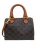 CELINE（セリーヌ）の古着「スモールボストンバッグ」｜ブラック×ブラウン